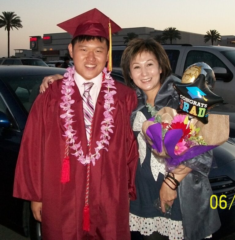 High School Grad with Mom