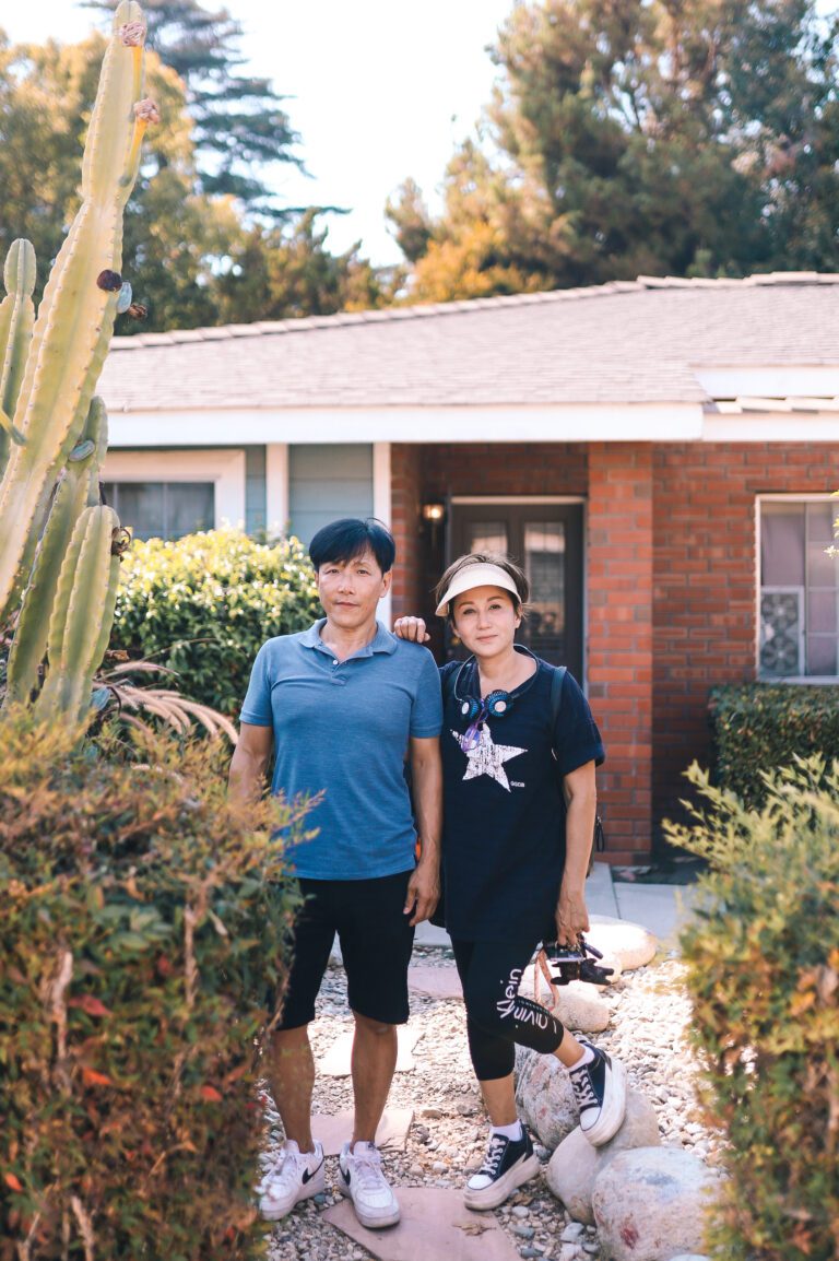 Parents in New Home